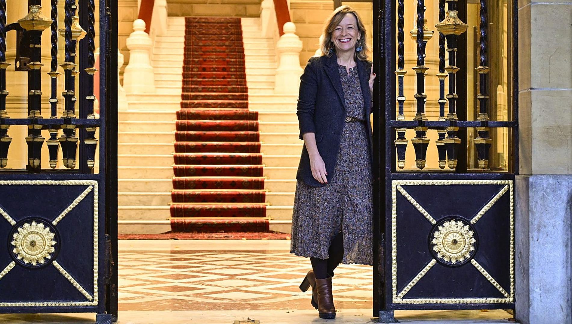 Eider Mendoza, diputada general de Gipuzkoa «No me siento maniatada